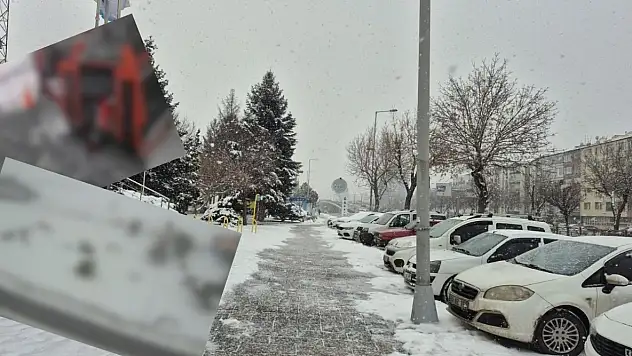 Kayseri'de o bölgeye gidecekler dikkat! Kar yağışı başladı