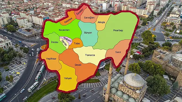 Kayseri'de o ilçeler il merkezi olarak belirlendi! Hacılar'ın yerini bakın neresi aldı?