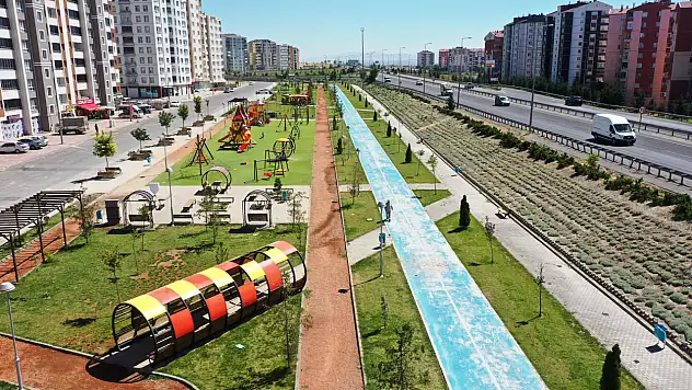 Kayseri'de o ilçenin dört bir yanı yenileniyor!