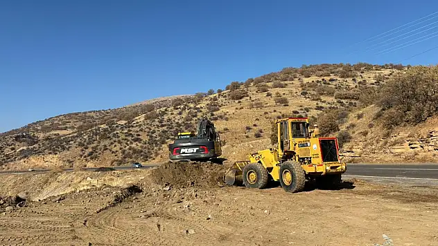 Kayseri'de o ilçenin giriş ve çıkışlarında hummalı çalışma!