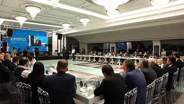 Kayseri'de önemli toplantı! 'Milat' olarak değerlendirildi
