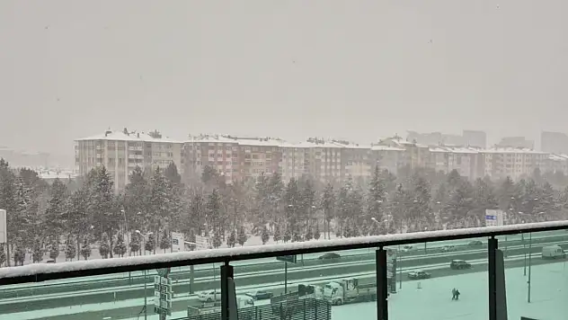 Kayseri'de önümüzdeki haftaya dikkat! Kar yeniden geliyor