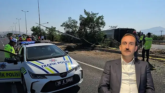 Kayseri'de otobüs kazası! İncesu Belediye Başkanı'ndan açıklama