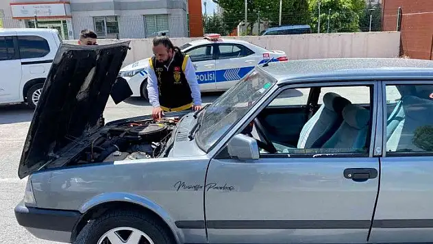 O araçlar denetlendi...