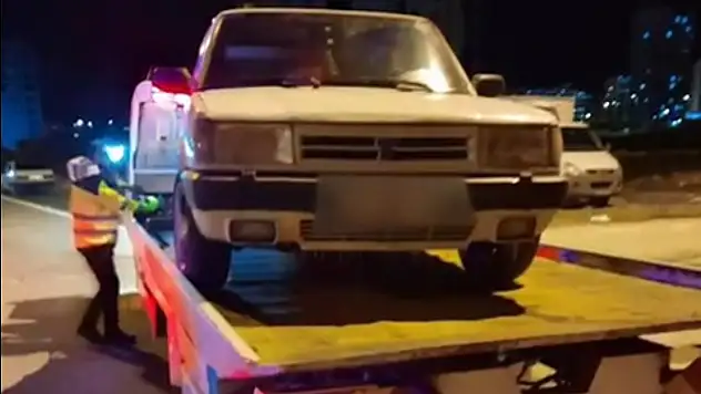 Kayseri'de polislerden aracını bırakıp kaçtı! 21 yaşındaki sürücüye rekor ceza