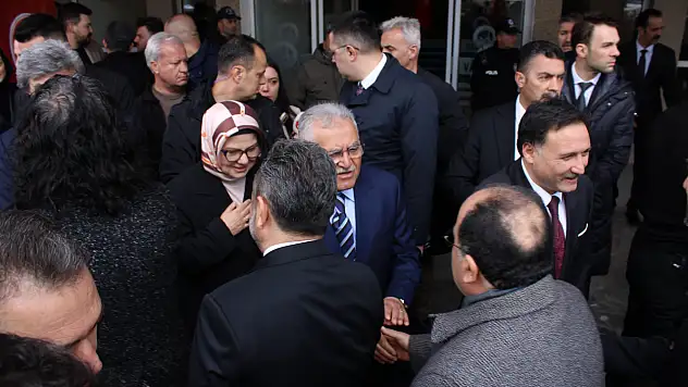 Kayseri'de protokol bayramlaştı