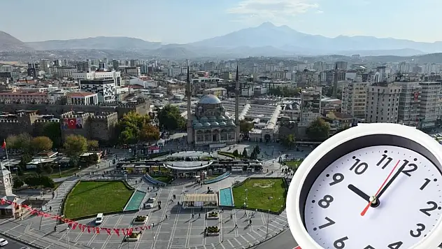 Kayseri'de saatler değişti! 18.30'da kapanacak