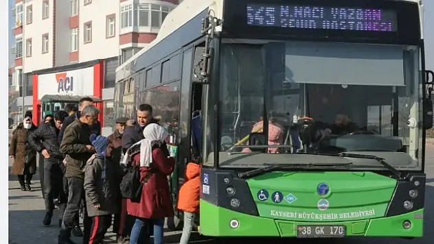 Kayseri'de sabah her şey değişecek! O hatları kullananlar dikkat