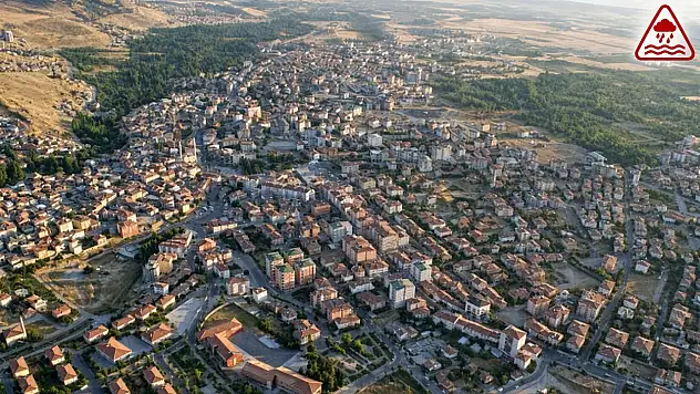 Kayseri'de sağanak alarmı: Develi'ye uyarı