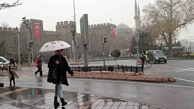 Kayseri'de gök gürültülü sağanak etkili olacak