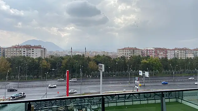Kayseri'de sağanak yağış