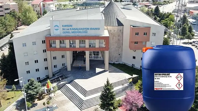 Kayseri'de şebeke sularında güvenlik artıyor: 600 ton alınacak