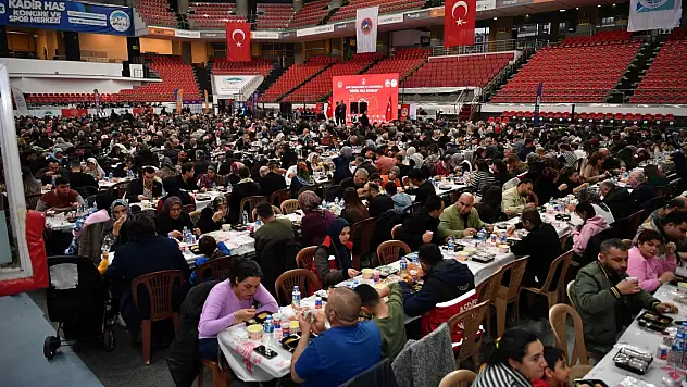 Kayseri'de şehit ve gazi aileleri Ramazan sofrasında bir araya geldi