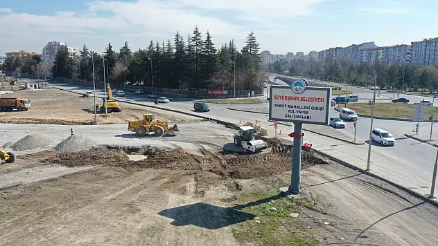 Kayseri'de şehrin kuzeyi ile güneyi birleşiyor