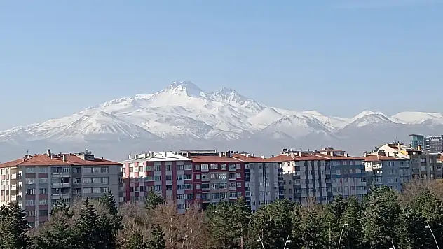 Kayseri'de sıcaklıklar 7 derece birden yükselecek