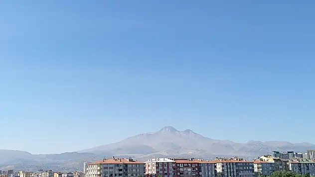 Kayseri'de sıcaklıklar mevsim normallerinin üzerine çıkacak