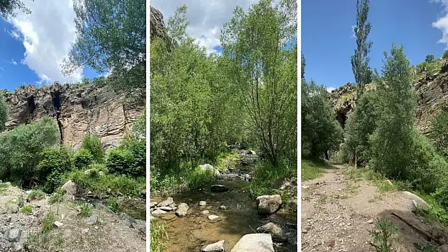 Kayseri'de sıcaktan kaçanların yeni gözdesi