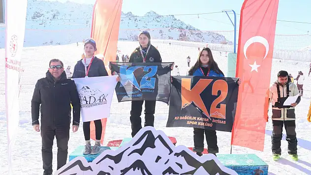 Kayseri'de Snowboard İl Birincisi belli oldu!