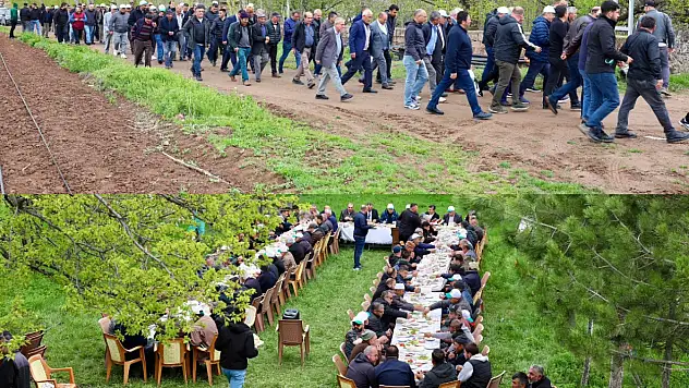 Kayseri'de sofra kuruldu!