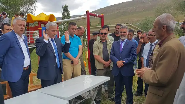 Kayseri'de su ve tapu nedeniyle seçim protestosu