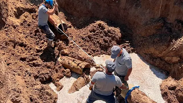 Kayseri'de suların kesildiği ilçede yeni gelişme!