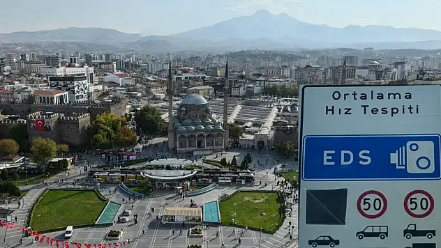 Kayseri'de sürücüler dikkat! İşte EDS bulunan yollar