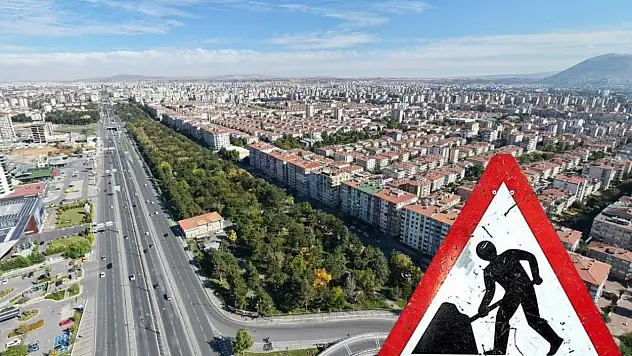 Kayseri'de sürücüler dikkat! O yol kapatıldı