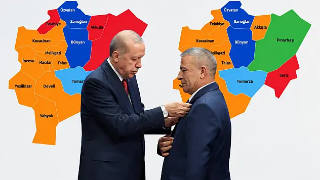 Kayseri'de tablo değişti! MHP ikinci parti oldu