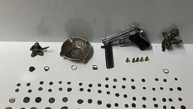 Kayseri'de tarihi eser operasyonu
