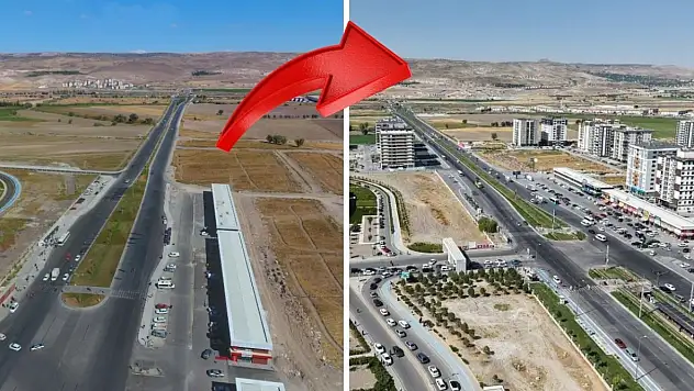Kayseri'de terminalin yapılacağı bölge 8 yılda baştan sona değişti!
