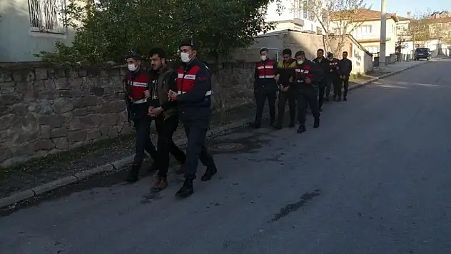 KAYSERİ'DE TERÖR OPERASYONU: 7 GÖZALTI