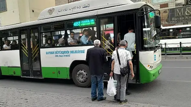Kayseri'de toplu taşımada değişiklik! İşte ayrıntılar