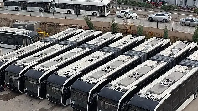 Kayseri'de toplu taşımada yeni dönem. Bu araçlar trafiğe çıkacak
