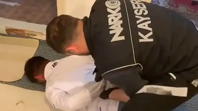 Kayseri'de torbacı operasyonu