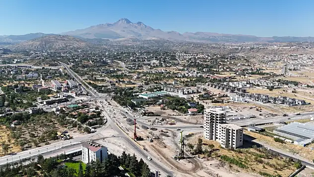 Kayseri'de trafiği rahatlatacak proje! Yakında açılıyor
