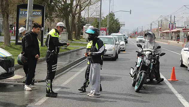 Kayseri'de trafik denetimleri sıklaştı