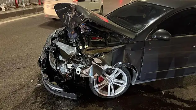 Kayseri'de trafik kazası: 1 yaralı