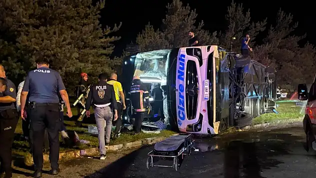Kayseri'de trafik kazası 4'ü ağır, 39 yaralı