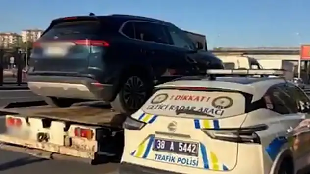 Kayseri'de trafik kurallarını hiçe sayanlar affedilmedi