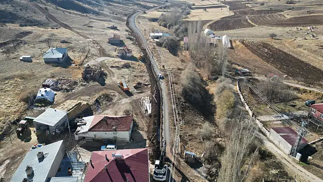 Kayseri'de üç yerleşim birimini etkileyen proje! Bakın ne yapıldı?