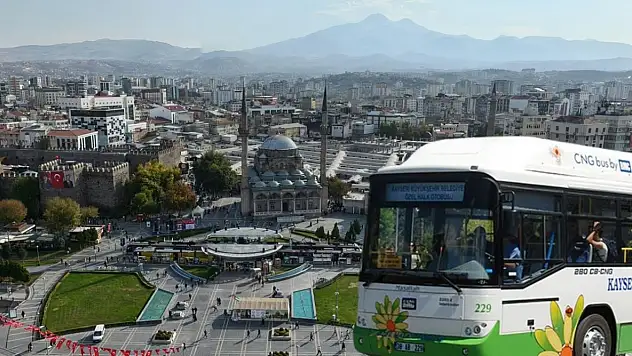 Kayseri'de ücretsiz ulaşım 2 gün sürecek! Detaylar belli oldu