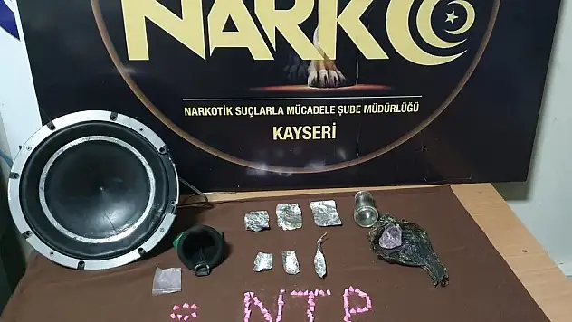 Kayseri'de uyuşturucu operasyonları çok sayıda gözaltı