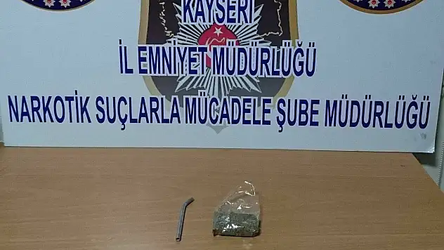 Kayseri'de uyuşturucu operasyonu