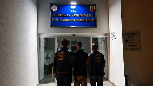 Kayseri'de uyuşturucu ticaretinden aranan şahıs yakalandı!