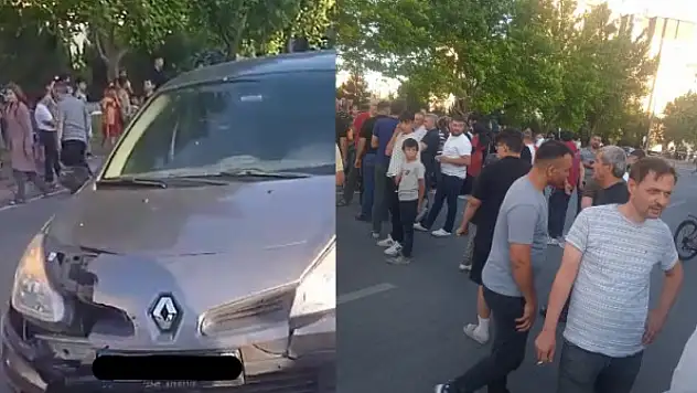 Kayseri'de vatandaş sokağa döküldü