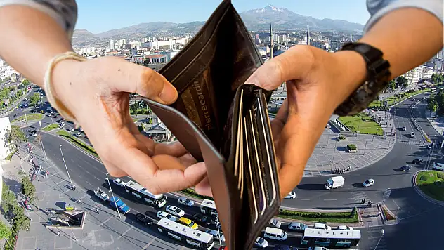 Kayseri'de vatandaşın parasından çok borcu var! İşte belgesi
