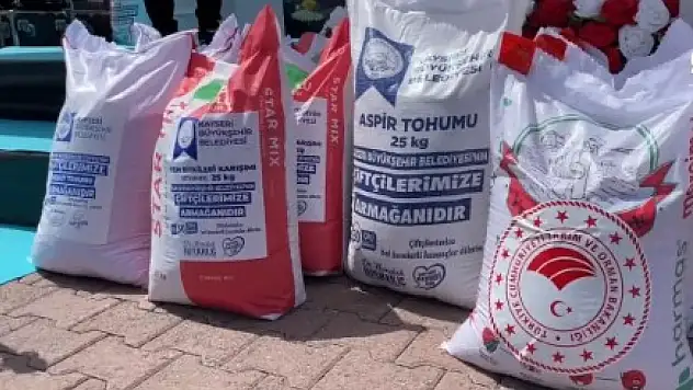 Kayseri'de vatandaşlara 600 ton ücretsiz dağıtıldı