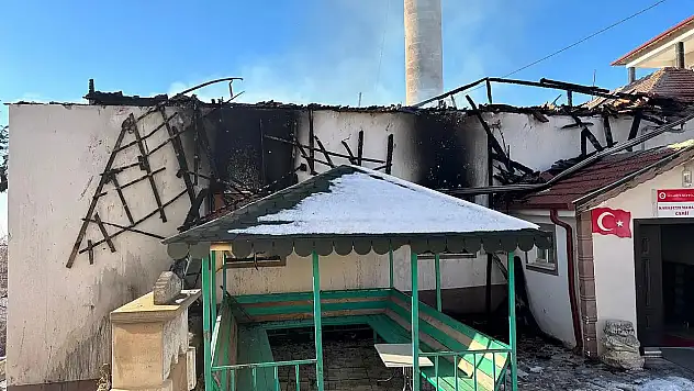 Kayseri'de yanan camii ile ilgili yeni gelişme!
