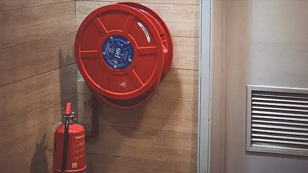 Kayseri'de yangın alarmı