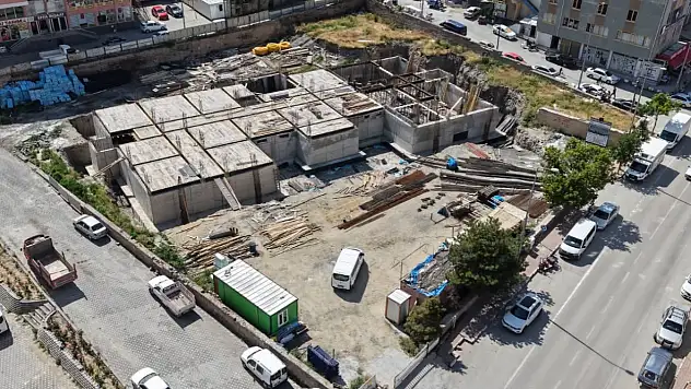 Kayseri'de yapılan 92 milyonluk yeni binanın son hali ortaya çıktı